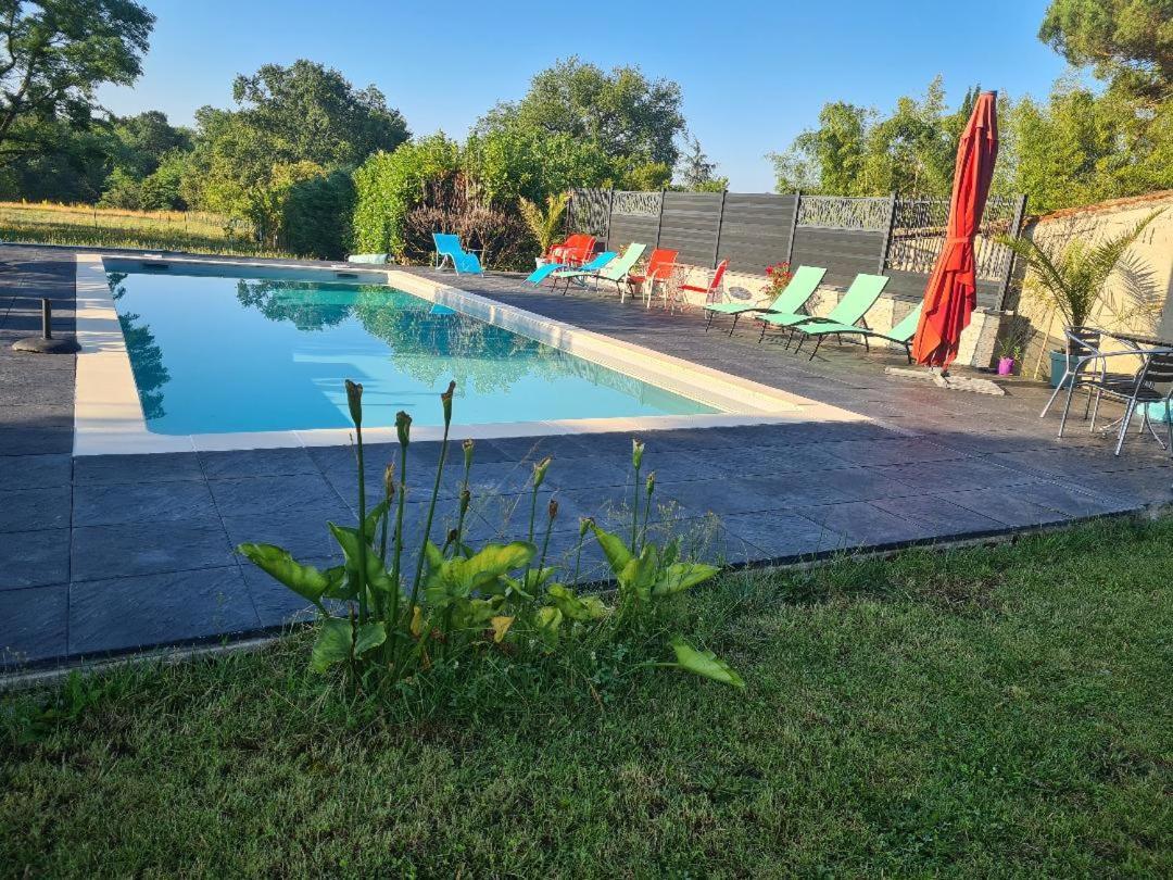 Bed and Breakfast Aux abris des vents d'anges à Les Artigues-de-Lussac Extérieur photo