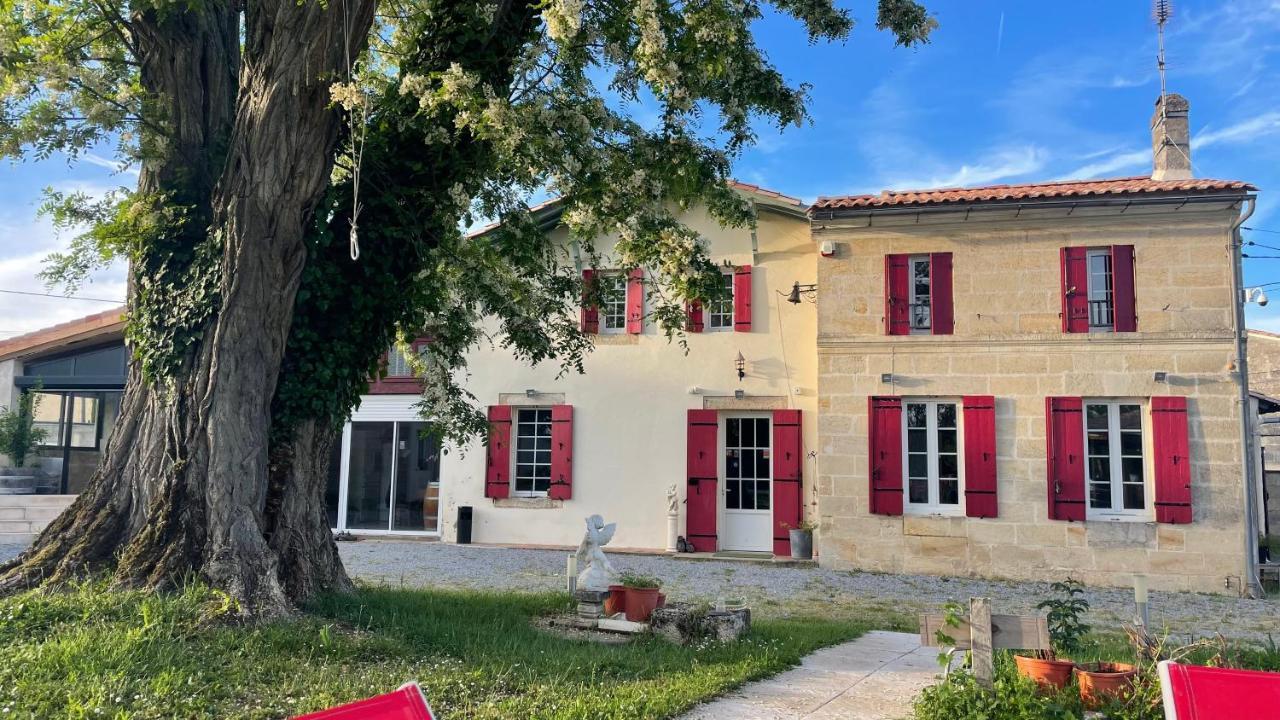 Bed and Breakfast Aux abris des vents d'anges à Les Artigues-de-Lussac Extérieur photo